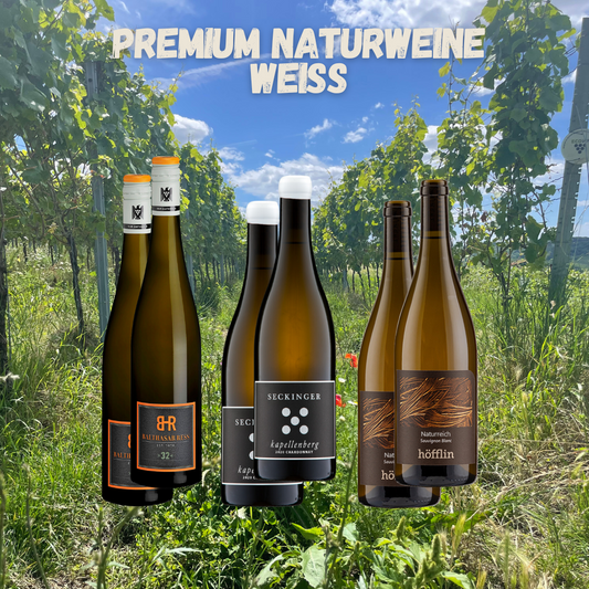 Premium Naturweine weiß 6 Flaschen